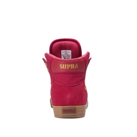 Supra Mens VAIDER Rose/Gold/lt Gum High Top Shoes | CA-96640